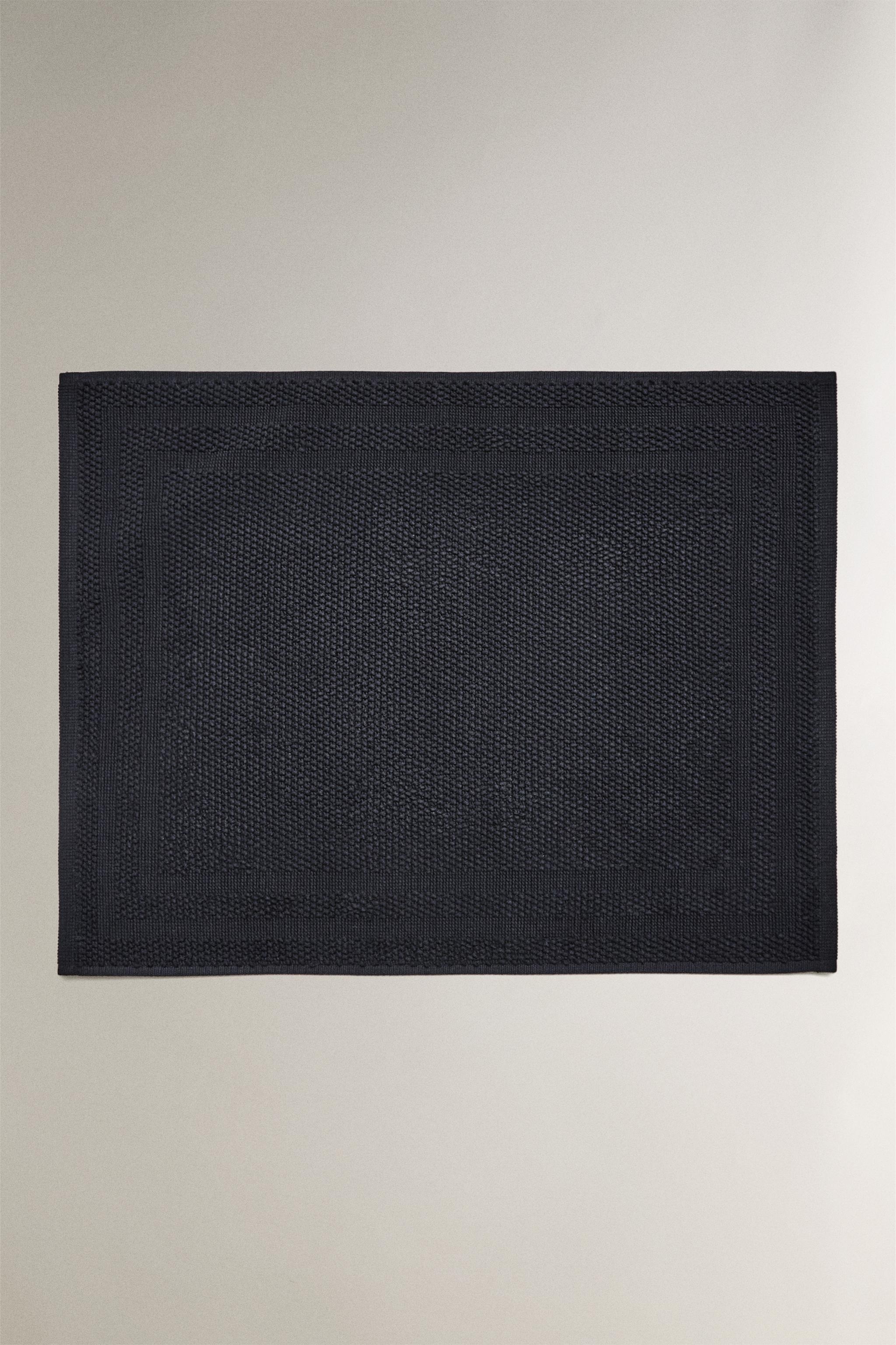 TAPIS DE BAIN COTON ANTIDÉRAPANT